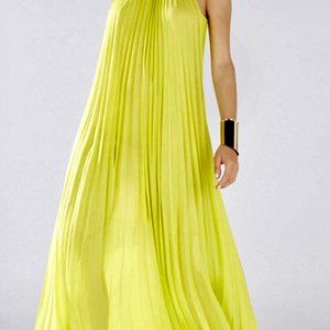 COPY - BCBGMaxAzria Yellow Neon Meghan Dress